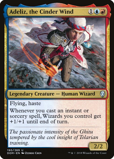 Adeliz, the Cinder Wind - Dominaria Magic card