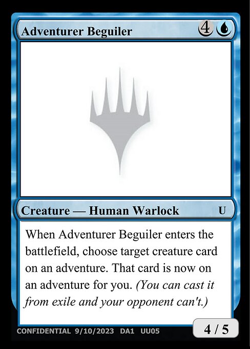 Adventurer Beguiler - Unknown Event Magic card