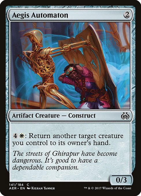 Aegis Automaton - Aether Revolt Magic card
