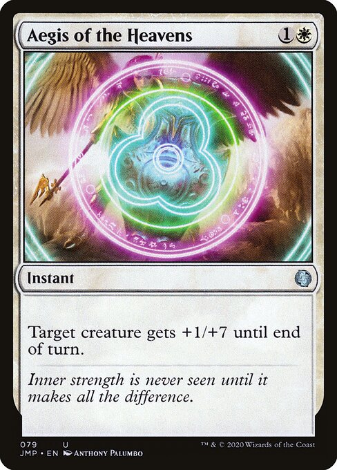 Aegis of the Heavens - Jumpstart Magic card
