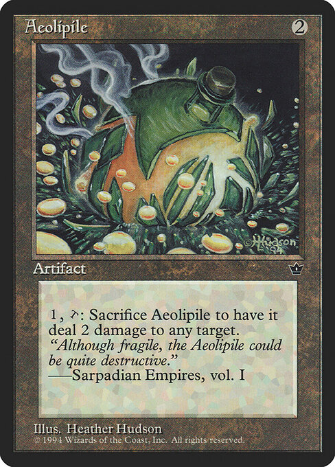 Aeolipile - Fallen Empires (#81) - Illustrated by Heather Hudson - Magic: The Gathering Card