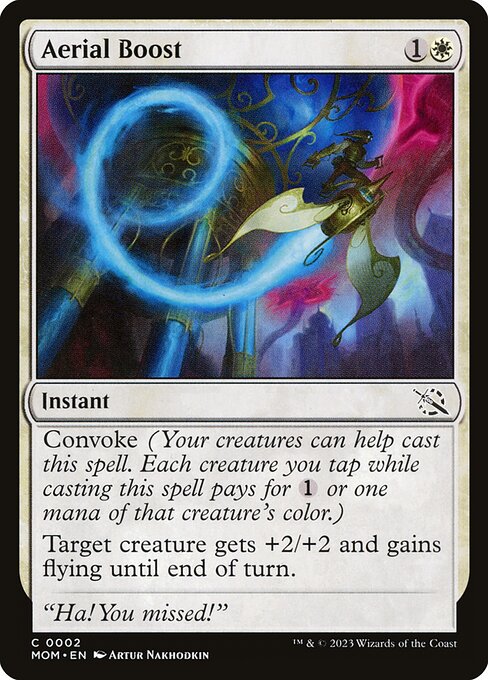 Aerial Boost - March of the Machine Magic card