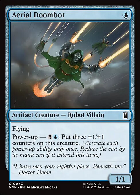 Aerial Doombot - Marvel Super Heroes Magic card