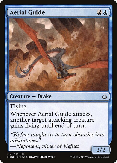Aerial Guide - Hour of Devastation Magic card