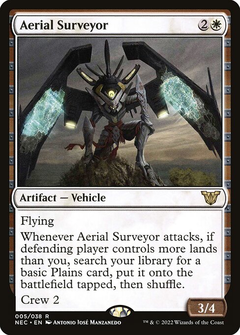 Aerial Surveyor - Neon Dynasty Commander Magic card