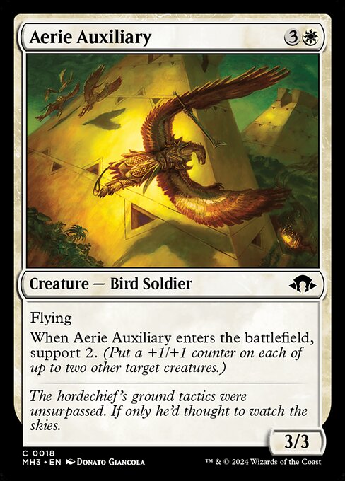Aerie Auxiliary - Modern Horizons 3 Magic card