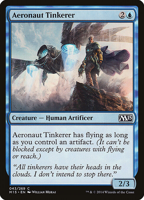 Aeronaut Tinkerer - Magic 2015 Magic card
