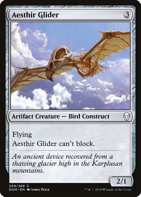 Aesthir Glider - Dominaria Magic card