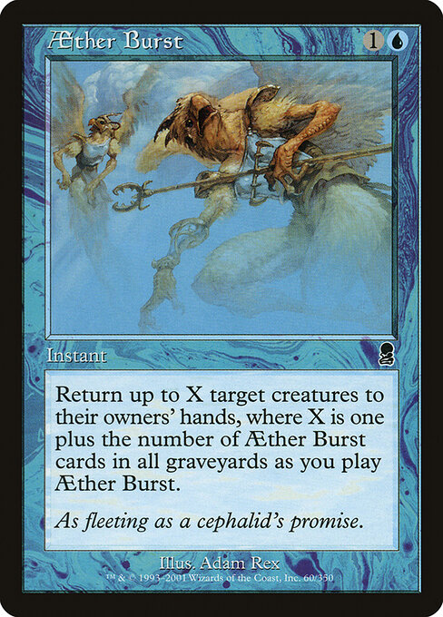 Aether Burst - Odyssey Magic card