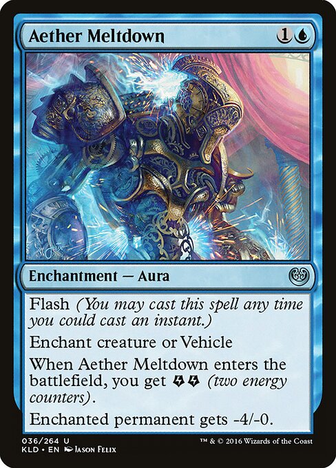 Aether Meltdown - Kaladesh Magic card