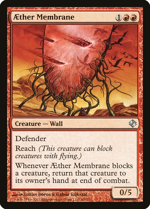 Aether Membrane - Duel Decks: Venser vs. Koth Magic card