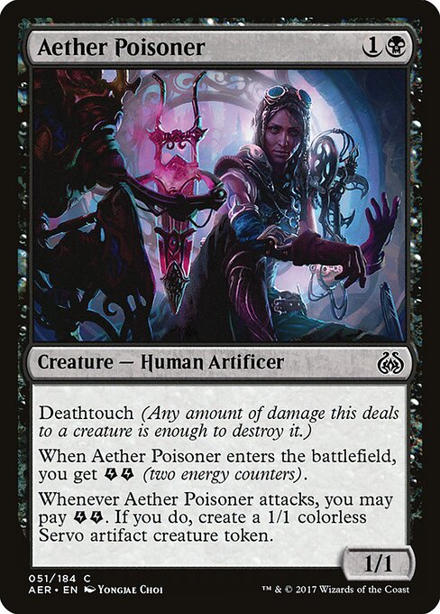 Aether Poisoner - Aether Revolt Magic card