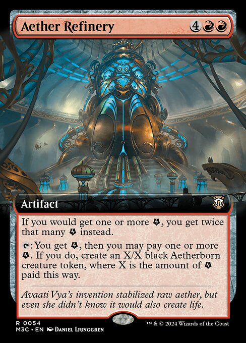 Aether Refinery - Modern Horizons 3 Commander Magic card