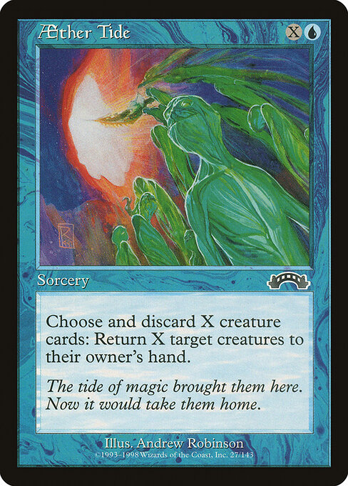 Aether Tide - Exodus Magic card