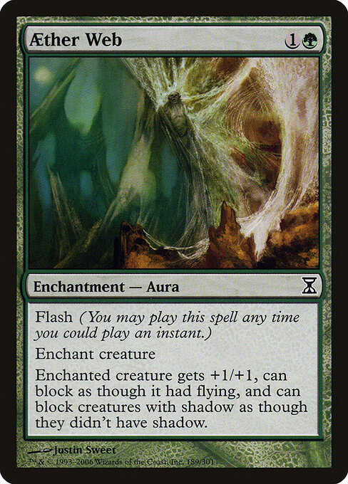 Aether Web - Time Spiral Magic card