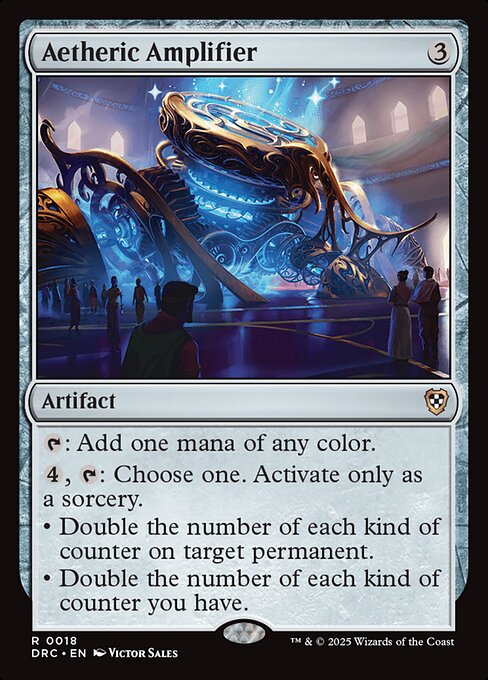 Aetheric Amplifier - Aetherdrift Commander Magic card