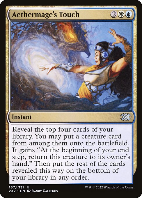 Aethermage's Touch - Double Masters 2022 Magic card