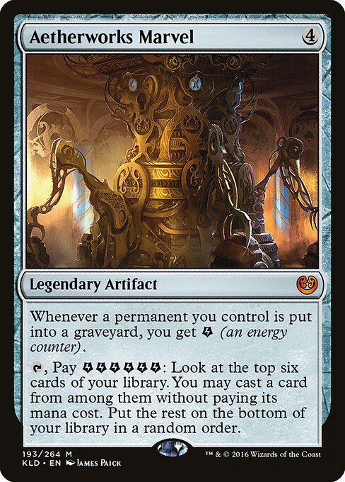 Aetherworks Marvel - Kaladesh Magic card