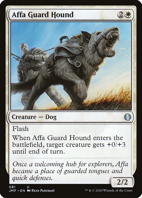 Affa Guard Hound - Jumpstart Magic card
