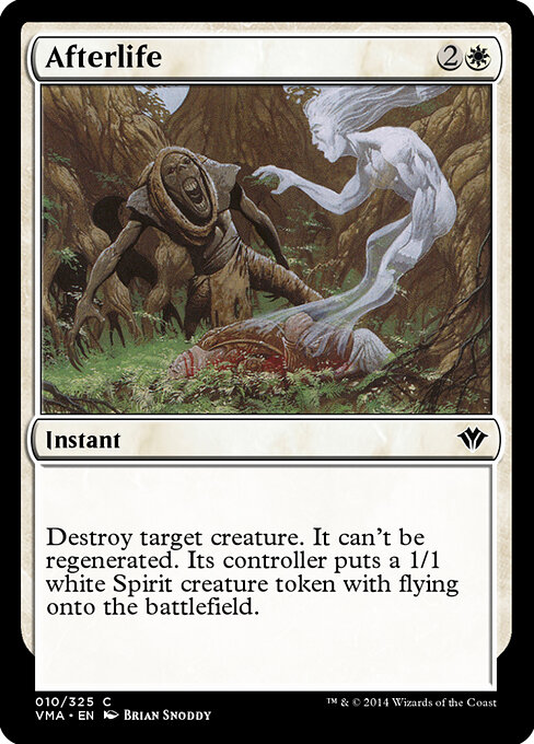 Afterlife - Vintage Masters (#10) - Illustrated by Brian Snõddy - Magic: The Gathering Card