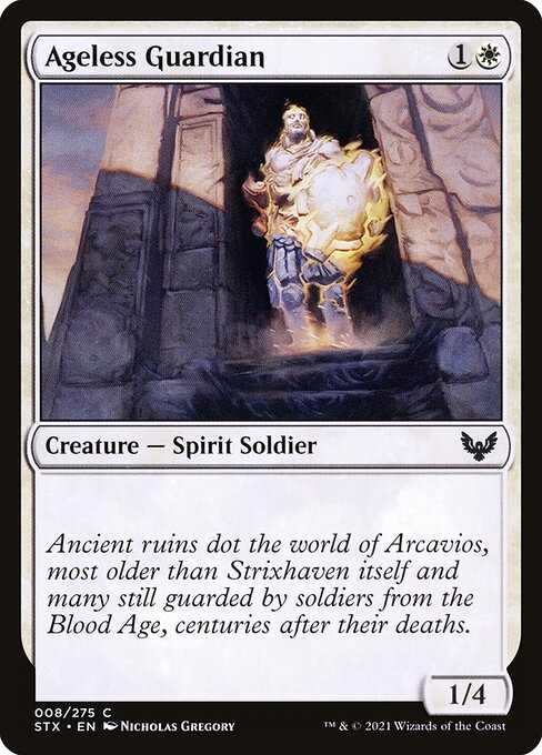 Ageless Guardian - Strixhaven: School of Mages Magic card