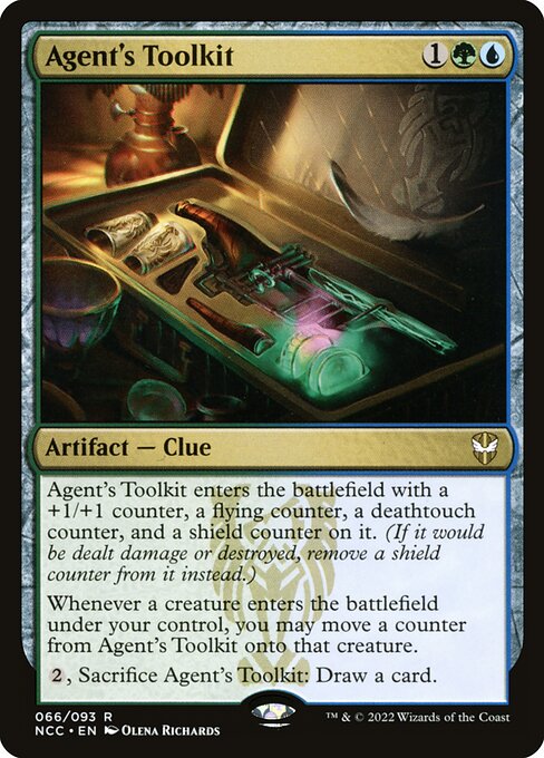 Agent's Toolkit - New Capenna Commander Magic card