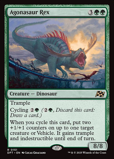 Agonasaur Rex - Aetherdrift Magic card