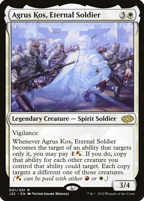 Agrus Kos, Eternal Soldier - Jumpstart 2022 Magic card