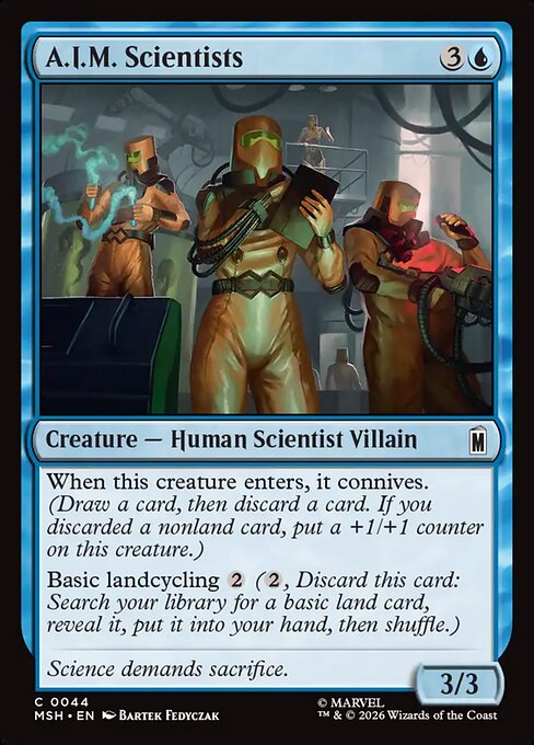 A.I.M. Scientists - Marvel Super Heroes Magic card
