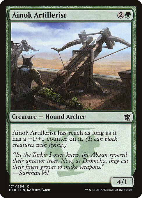 Ainok Artillerist - Dragons of Tarkir Magic card