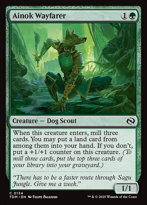 Ainok Wayfarer - Tarkir: Dragonstorm Magic card