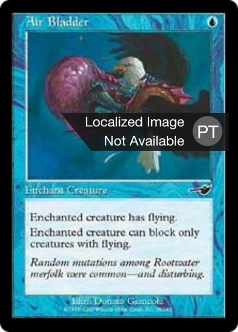 Air Bladder - Nemesis (#28) - Illustrated by Donato Giancola - Magic: The Gathering Card