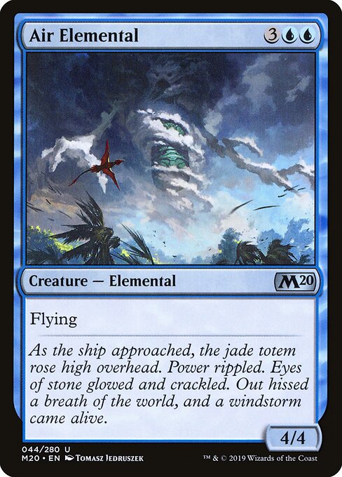 Air Elemental - Core Set 2020 Magic card