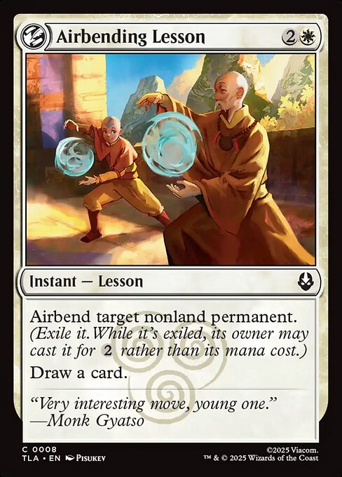 Airbending Lesson - Avatar: The Last Airbender Magic card