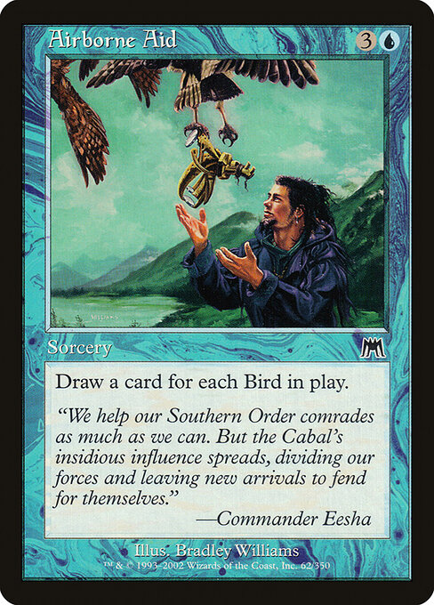 Airborne Aid - Onslaught Magic card