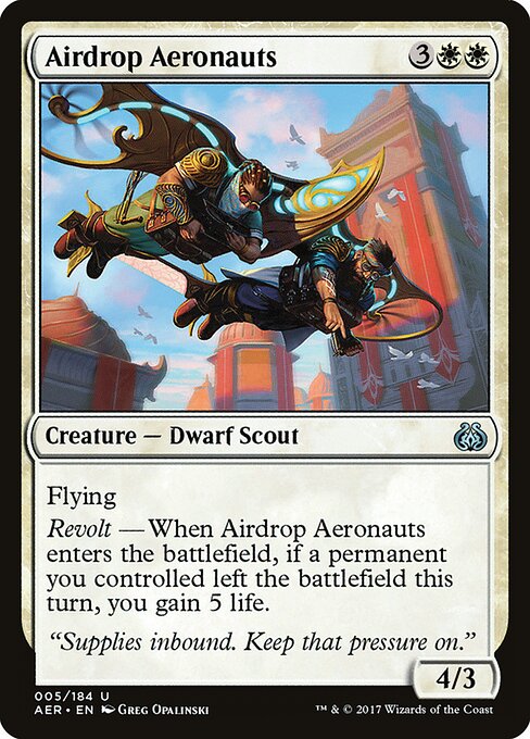 Airdrop Aeronauts - Aether Revolt Magic card