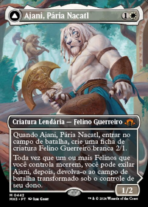 Ajani, Nacatl Pariah // Ajani, Nacatl Avenger