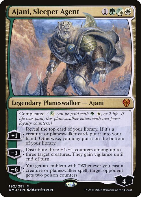 Ajani, Sleeper Agent - Dominaria United Magic card