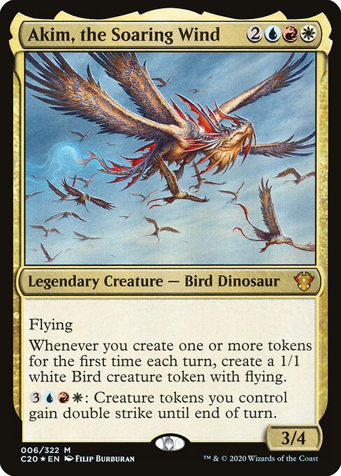 Akim, the Soaring Wind - Commander 2020 Magic card