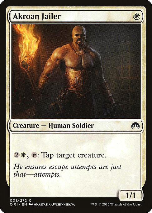 Akroan Jailer - Magic Origins Magic card