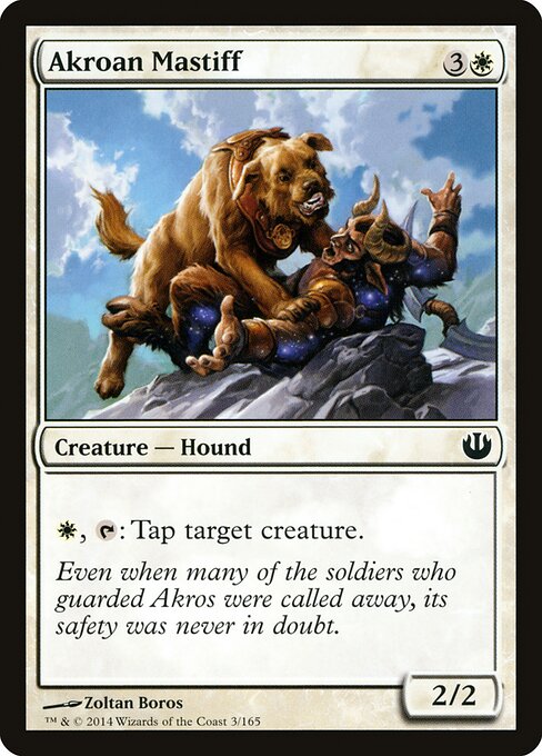 Akroan Mastiff - Journey into Nyx Magic card