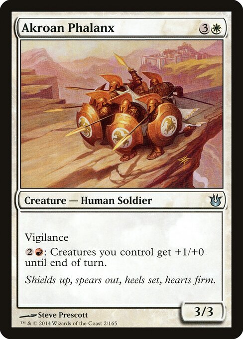 Akroan Phalanx - Born of the Gods Magic card
