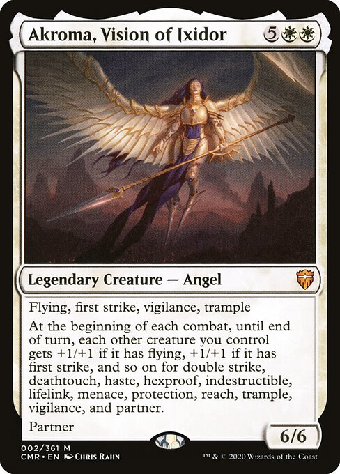 Akroma, Vision of Ixidor - Commander Legends Magic card