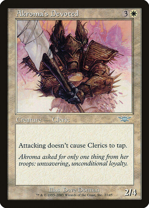 Akroma's Devoted - Legions Magic card