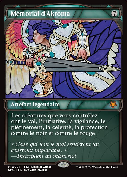 Akroma's Memorial - The List (#FUT-159) - Illustrated by Dan Murayama Scott - Magic: The Gathering Card