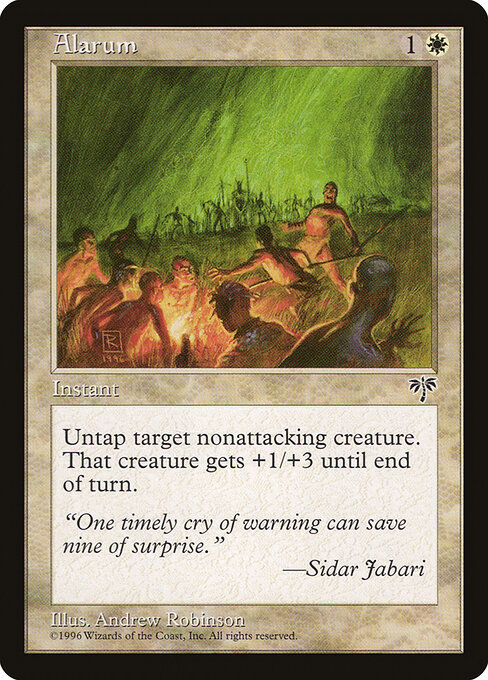Alarum - Mirage Magic card