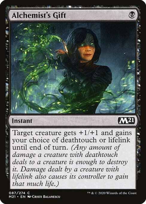 Alchemist's Gift - Core Set 2021 Magic card