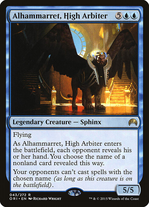Alhammarret, High Arbiter - Magic Origins Magic card