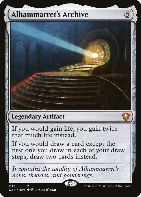 Alhammarret's Archive - Commander 2021 Magic card