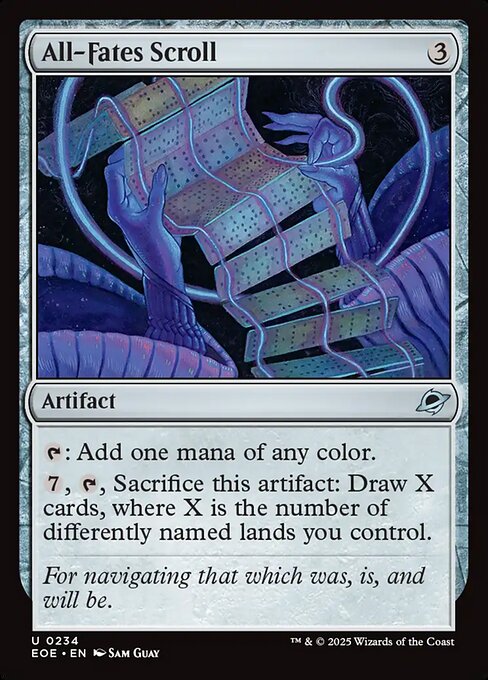 All-Fates Scroll - Edge of Eternities Magic card